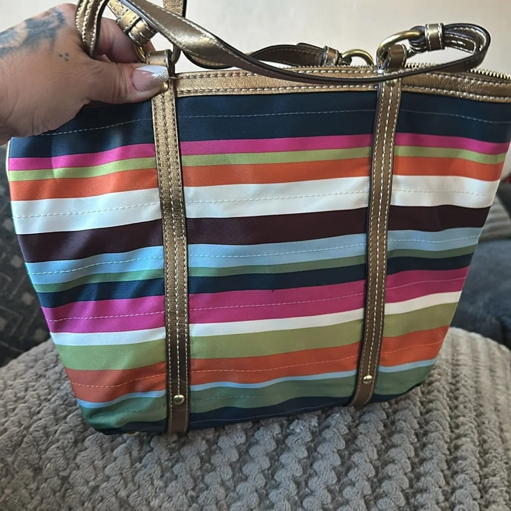 Coach legacy stripe - Picture 3 of 6